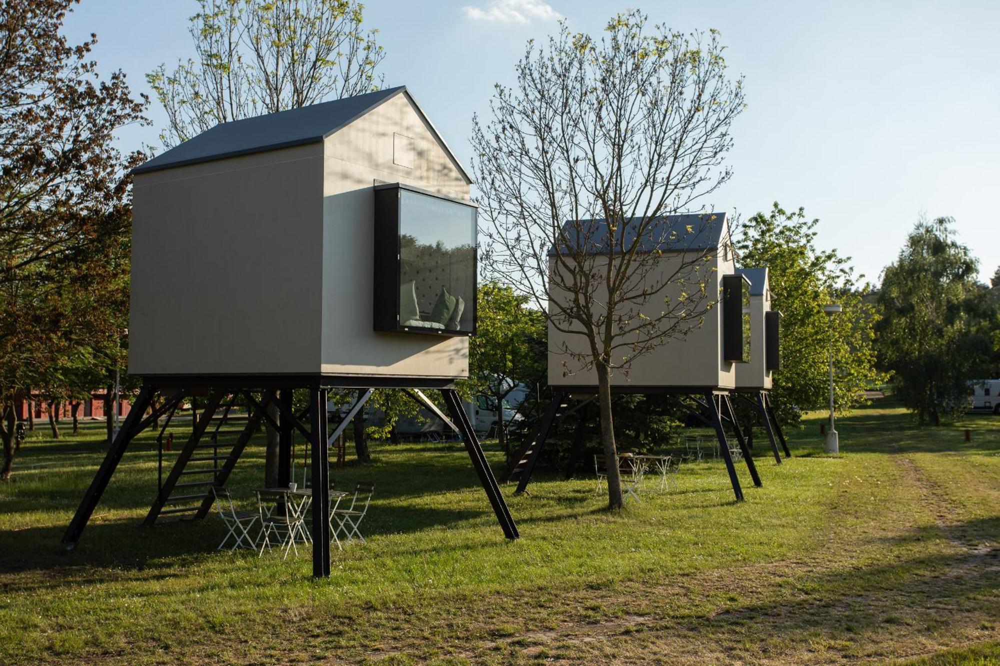 Prague Camping Dzban エクステリア 写真